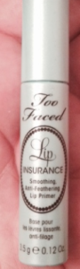 Too faced Lip Insurance. Used one time with a clean q-tip. $5