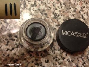 Mica Beauty gel eyeliner used once. Asking price $10 dollars. (Retails for $38) I will throw in an eyeliner brush for free.