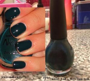 OPI polish in "Khloe had a lam lam. Asking price $3 used one time.