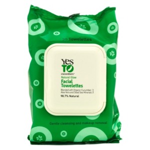 Say yes to cucumbers makeup remover wipes. NEW unopened pack of 25.